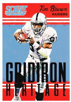 Tim Brown Oakland Raiders 2015 Panini Score NFL Gridiron Heritage #23